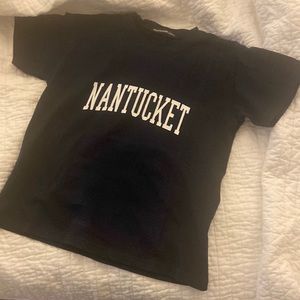 $10 off $50 ⭐️ navy nantucket baby tee